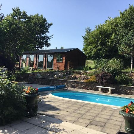 Tudor Lodge With Pool & Bbq Cabin Liskeard Buitenkant foto